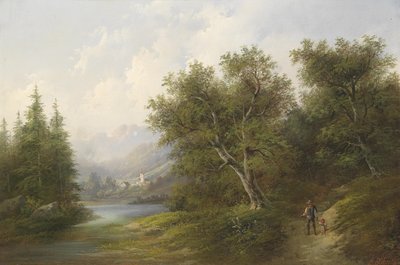 Party at Ehrenhausen in Lower Styria by Eduard Boehm